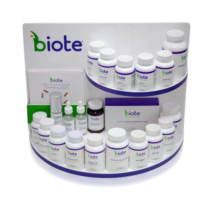 Acrylic Nutraceutical Display