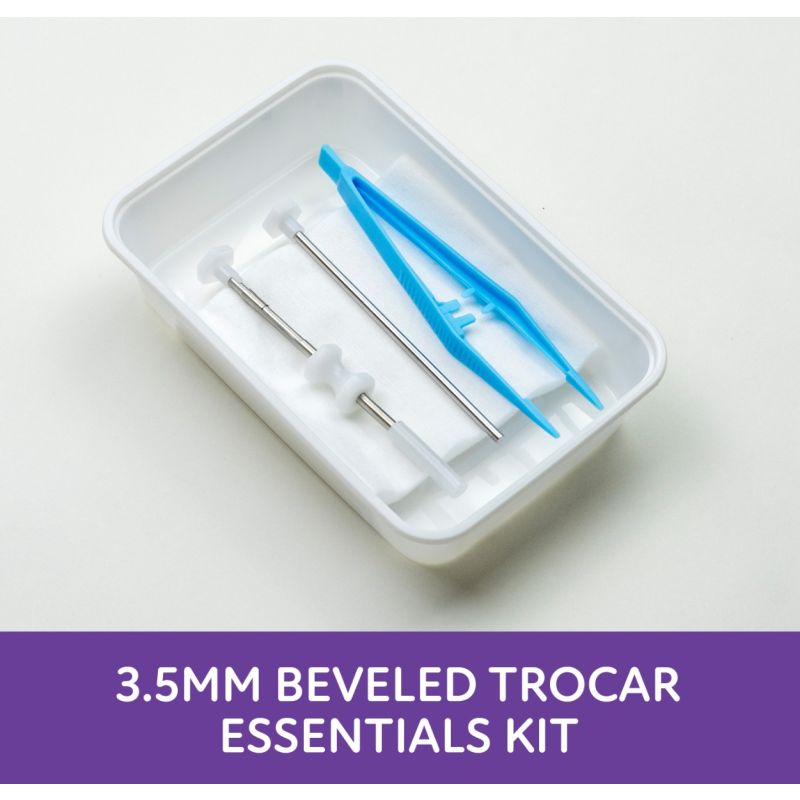 Biote Method 3.5mm Beveled Tip Trocar Essentials Kit