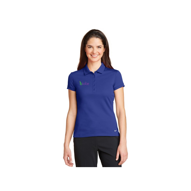 NIKE Dri-FIT Blue Ladies Polo