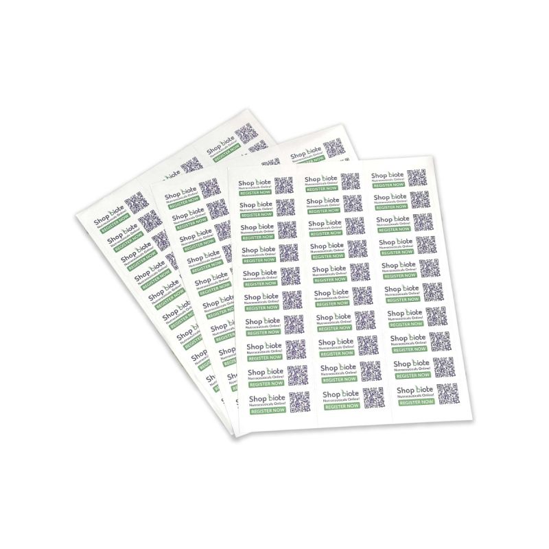 900ct. – 1” x 2 5/8” Rectangle Stickers – Online Store Registration