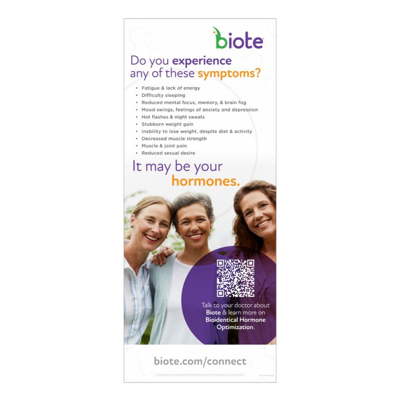 Pop-Up Banner - Symptoms - 36" X 86"