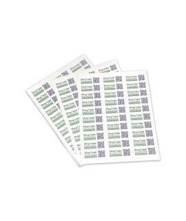 900ct. – 1” x 2 5/8” Rectangle Stickers – Online Store Registration
